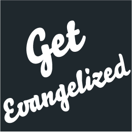 GetEvangelized Square logo white text